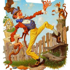 Схема вышивки «Шляпочник»