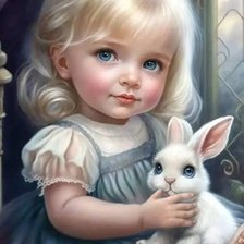 Схема вышивки «Dziewczynka»