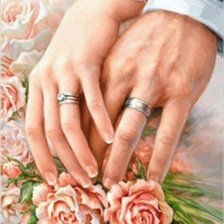 Схема вышивки «Ślubne»