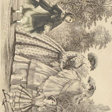 Схема вышивки «Журнал мод. Часть 1»