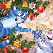 Схема вышивки «Новый год»