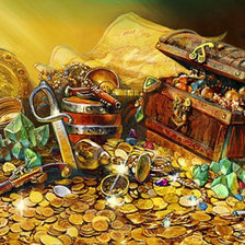 Схема вышивки «Золото»