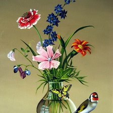 Схема вышивки «Букет»