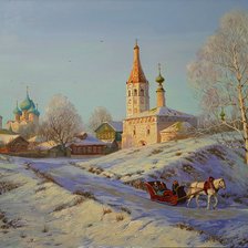 Схема вышивки «Суздаль»