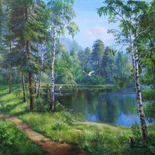 Схема вышивки «Лето»