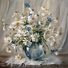 Схема вышивки «Букет полевых цветов»