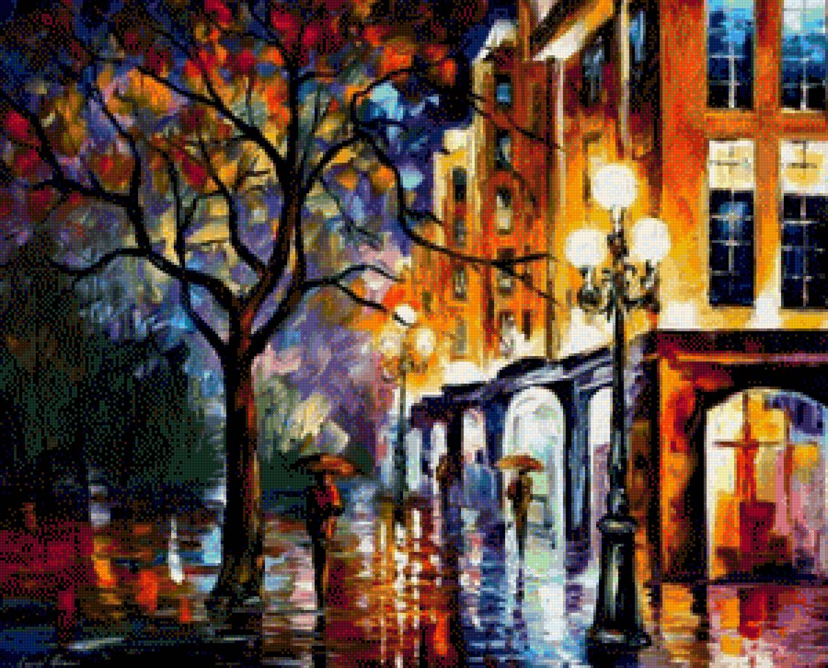 Вечером в городе - предпросмотр