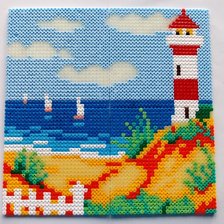 Схема вышивки «Маяк»