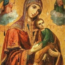 Схема вышивки «Дева Мария»