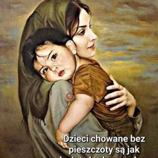 Схема вышивки «Dzieci i mamą»