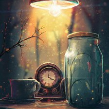 Схема вышивки «Ночь.»