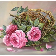 Схема вышивки «Розы»