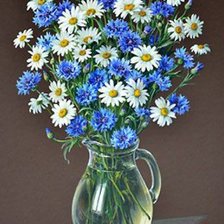 Схема вышивки «Букет цветов»