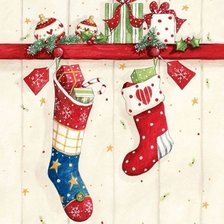 Схема вышивки «Новогодний подарок»