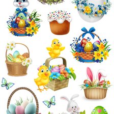 Схема вышивки «Пасха»