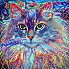 Схема вышивки «Котя.»