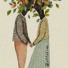 Схема вышивки «Встреча»