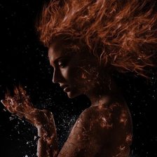 Схема вышивки «Осколки.»