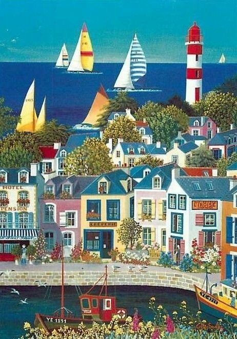 море - рисунок - оригинал