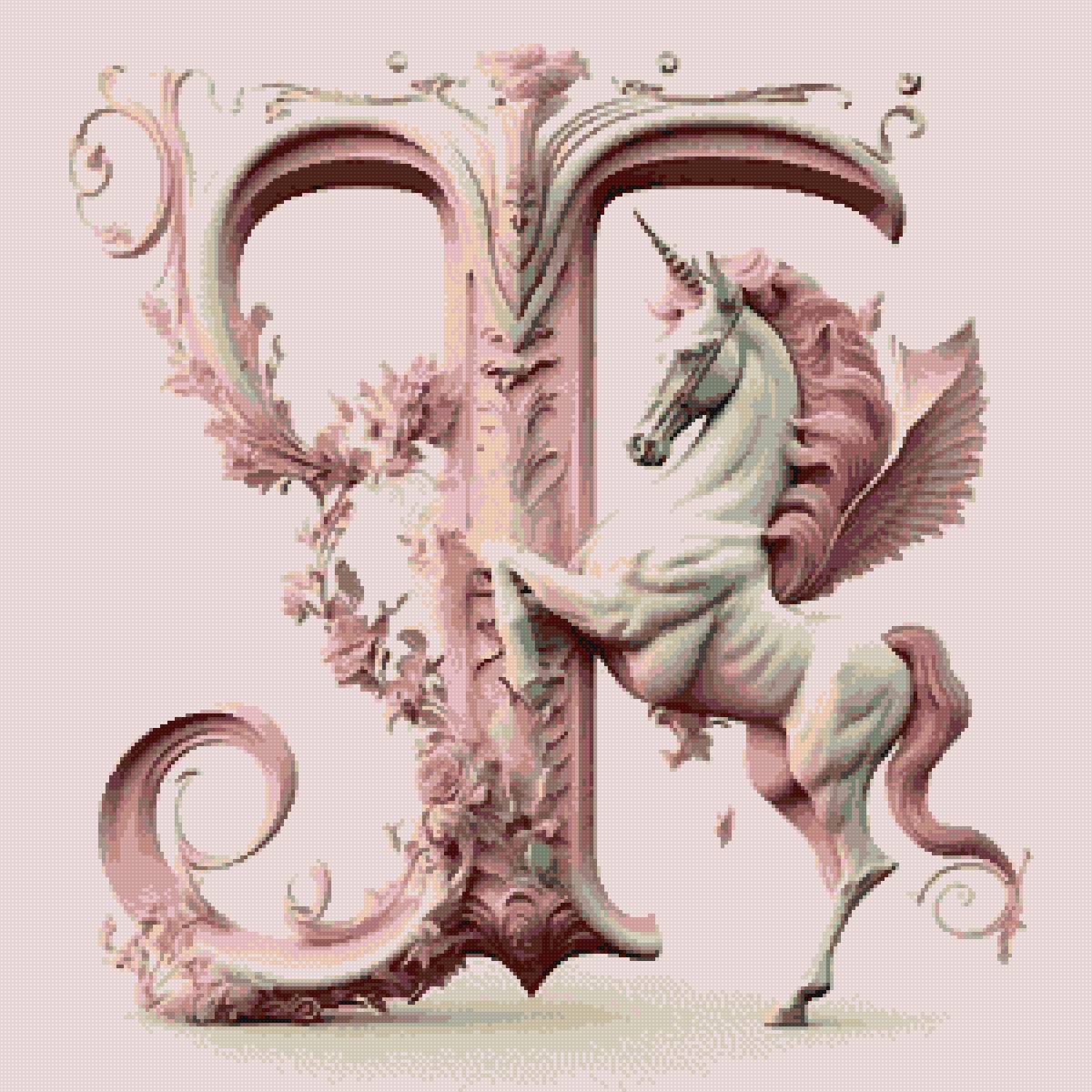 Буква "Т" - буква, рисунок - предпросмотр