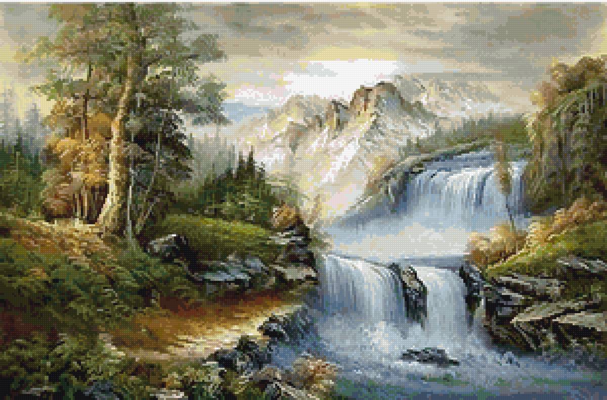 водопад - предпросмотр