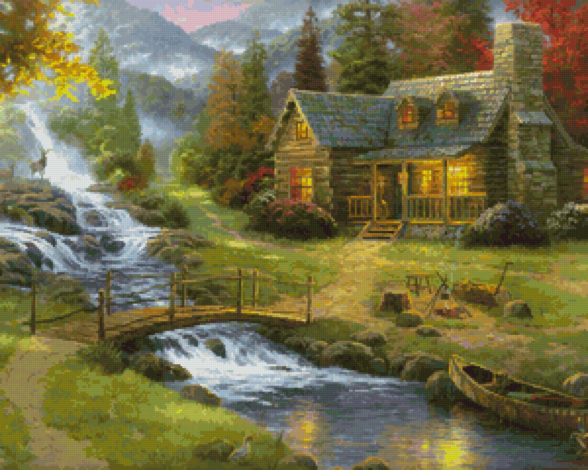 дом в горах - предпросмотр