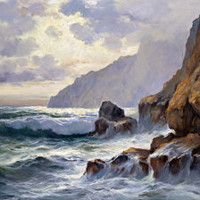 Схема вышивки «Стихия»