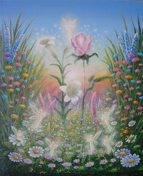 Лето. - природа, лето, фэнтези, пнк - оригинал