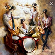 Схема вышивки «Джаз»