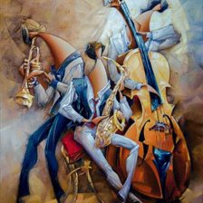 Схема вышивки «Джаз»