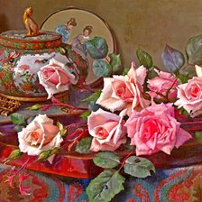 Схема вышивки «Воспоминания об Азии»