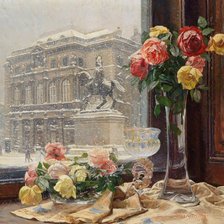 Схема вышивки «Метель»