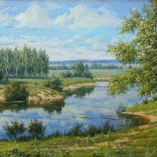 Схема вышивки «Облака»