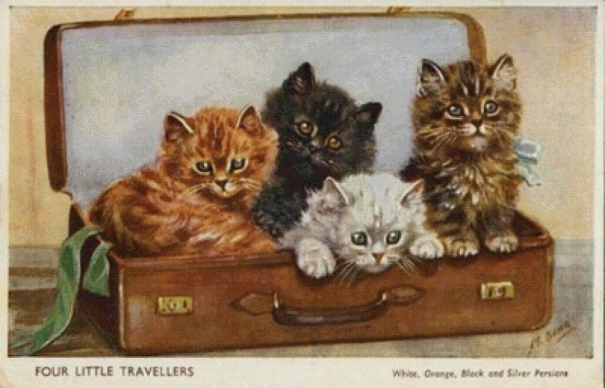 Дружная семейка - котики - предпросмотр