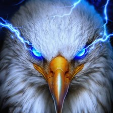 Схема вышивки «орел»