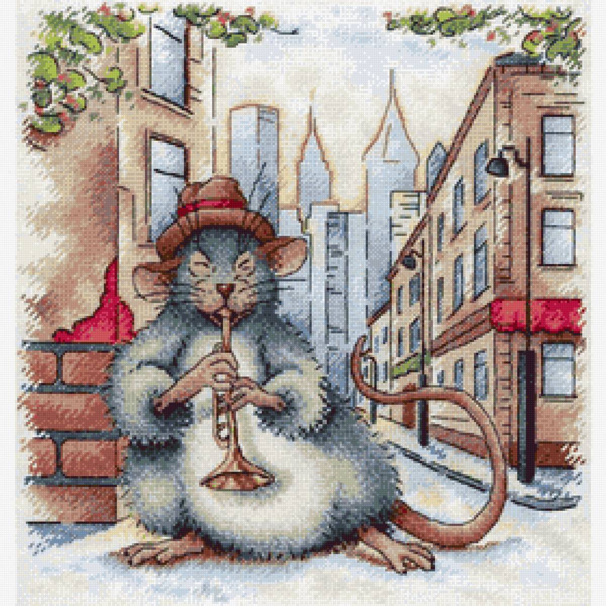 музыкант - рисунок - предпросмотр