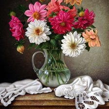 Схема вышивки «Цветы»