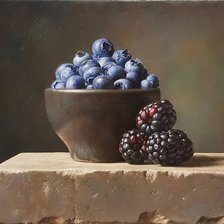 Схема вышивки «Черника»