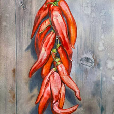 Схема вышивки «Перець»