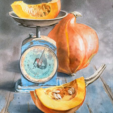 Схема вышивки «Гарбуз»