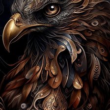 Схема вышивки «Орёл.»