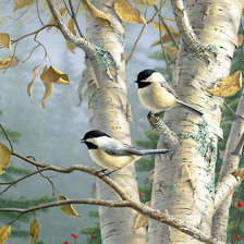 Схема вышивки «Mesteceni»