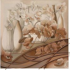 Схема вышивки «орхидеи»