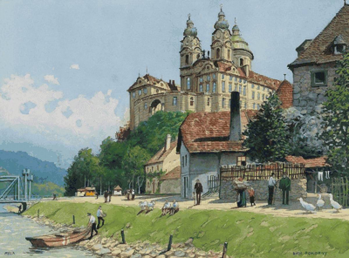 Старая Вена - картина - предпросмотр