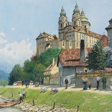 Схема вышивки «Старая Вена»