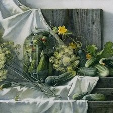 Схема вышивки «Свежий натюрморт»