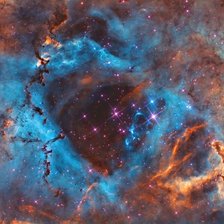 Схема вышивки «Космос.»