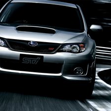 Схема вышивки «Субару sti»