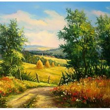 Схема вышивки «Mirisi leta»