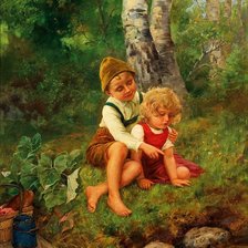 Схема вышивки «Лягушка»